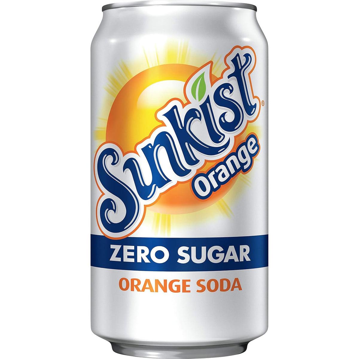 Sunkist Zero Sugar Orange Soda 12-Pack – Fun Gift for the Soda Lover in Your Life