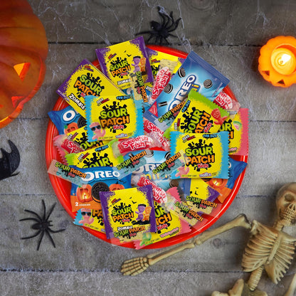 SWEDISH FISH Mini Gummy Candy, 22 Individually Wrapped Hygienic Halloween Treat Bags