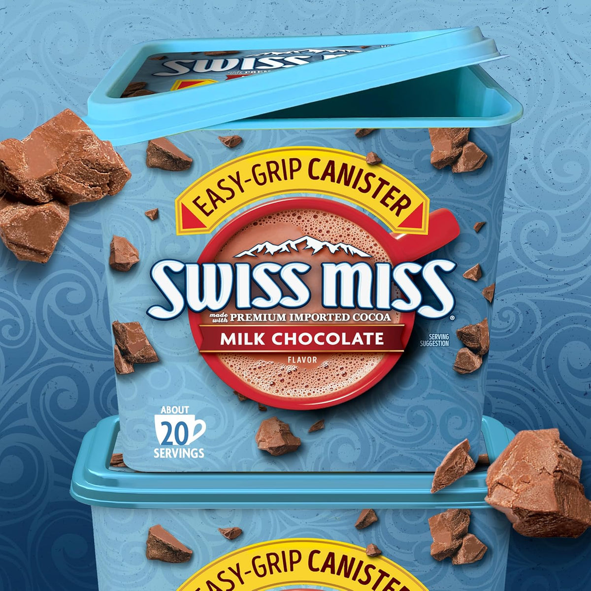 Swiss Miss Milk Chocolate Cocoa Mix – Bulk Travel-Friendly Cocoa Supply for Holiday Road Trips and RVs