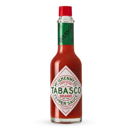 Tabasco Green Jalapeño Pepper Sauce – Portable Heat for Camping and Patio Dinners, 2 oz Travel Size