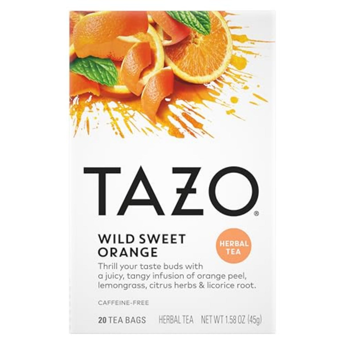 TAZO Passion Herbal Tea – Non-GMO Family Herbal Tea for Bedtime Stories and Cozy Reading Time