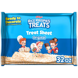 Rice Krispies Treats Marshmallow Sheet – Quick No-Bake Base for Bake Sale and Potluck Prep, 32oz