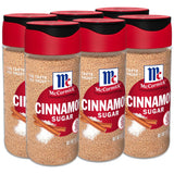 McCormick Cinnamon Sugar, Kid-Friendly Topping for Breakfast Toasts and Oatmeal, 3.62 oz