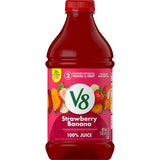 V8 Deliciously Green 100% Fruit and Vegetable Juice for Hot-Weather Refreshment, 46 fl oz Bottle
