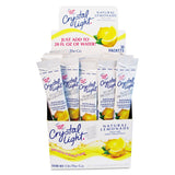 Crystal Light Lemonade Beverage Powder – Guilt-Free Flavored Water for Healthy Lifestyle Routines, 0.17 oz Individual Packets