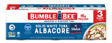 Bumble Bee Solid White Albacore Tuna in Water – Four Ingredient Clean Pantry Essential, 5 oz Recyclable Cans
