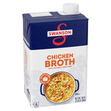 Swanson 100% Natural Chicken Broth – No Artificial Additives Broth for Wholesome Family Meals and Lunchbox Soups