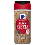 McCormick Coarse Ground Black Pepper – Streamlined FlavorSealed Bottle for Simple, Refined Home Cooking