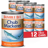 Bumble Bee 15 oz Mackerel – Lightweight High-Protein Pack for Backpackers and Outdoor Enthusiasts