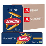 Barilla Penne & Spaghetti 8-Box Value Pack – Fewer Reorders for Students Building a First Pantry