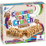 Cinnamon Toast Crunch Cereal Treat Bars, Snack Bars, 8 Ct, 6.8 oz – Familiar Comfort Snack for Busy Self-Care Days