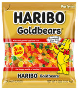 HARIBO Goldbears Chewy Gummy Candy 3 lb Resealable Bag Kid Friendly Road Trip Snacks