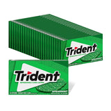 Trident Spearmint Sugar-Free Chewing Gum for Wedding Goody Bags, 336 Count Bulk Assortment for Guest Tables