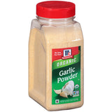 McCormick Organic Garlic Powder 16.75 oz – Simple Seasoning for Clutter-Free Pantry