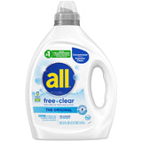all free clear Hypoallergenic Laundry Detergent – Allergen Conscious Unscented Wash for Sensitive Skin and Reduced Chemical Residue on Bedding