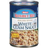 Snow's Italian Style White Clam Sauce, 15 Ounce – Thoughtful Seafood Gift Basket Addition for Birthdays and Holidays, Ready to Enjoy