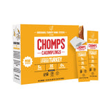 Chomps Original Turkey Jerky Mini Sticks – Low Carb High Protein Snack for Clean Eating Wellness Routine, 0.5 Oz Pack of 24