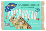 WASA Sourdough Rye Crispbread – Portable Low-Fat Cracker for Picnics and Patio Dining