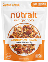 NuTrail Cinnamon Pecan Nut Granola – Self-Care Snack Drawer Essential for Sugar-Free Living