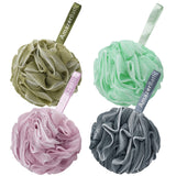 AmazerBath PE Mesh Body Scrubber Quartet – Smooth Skin Prep Routine for At-Home Spa and Relaxation Sessions