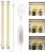 Mosthink Dimmable Plant Light Strips – Task Lighting Upgrade for Office Shelves and Workspace Herbs, 4-Pack Available