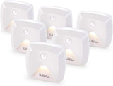 Aurora Glow 6-Pack Stick-On Lights – Less-Is-More Auto Lighting for Hallways, Closets, and Stairs