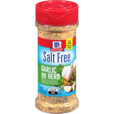 McCormick Salt Free Garlic and Herb Seasoning for Minimalist Kitchens Seeking an All-In-One Salt-Free Blend