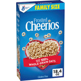 Frosted Cheerios Gluten Free Cereal – Caring Care Package Gift for Friends Watching Cholesterol, 18.4 oz