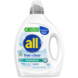 all Free Clear Odor Relief Laundry Detergent – EPA Safer Choice Certified, Septic-Safe Wash Without Irritating Residue, 90 Loads