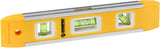WORKPRO Magnetic Box Level with V-Groove – Steady Pipe Alignment Without Pinching Hands Near Plumbing Fixtures