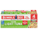 Bumble Bee Wild Caught Skipjack Tuna – Non-GMO Family Pantry Staple for Weeknight Tuna Melts and Casseroles, 5 oz Cans
