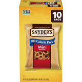 Snyder's of Hanover Single-Serve Pretzels – On-the-Go Snack Pack for Travel and Events, 36 Bags