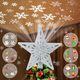 [Brand Name] Kids Christmas Star with Light Show – Whimsical Family Room Tree Topper, Batteries Not Required