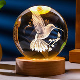[Brand Name] Galaxy Crystal Ball Night Light - Thoughtful Birthday Gift for Her, 16 Color Changing Lamp with Remote