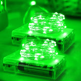 Brightever Firefly String Lights – Toddler Friendly Bedroom Decor, Cool Touch Auto Timer Battery Lights 2 Pack