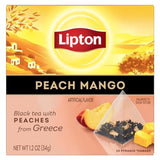 Lipton Peach Mango Black Tea – Mindful Morning Ritual Pyramid Bags for a Calming Daily Pause