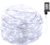 Minetom Fairy Lights Plug in – Durable Outdoor Fence and Railing Lights, IP44 Waterproof Starry LED String Lights