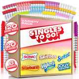 Singles To Go 120 Count Water Flavoring Box - Calorie Conscious Flavor Packets for Mindful Hydration