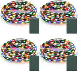 Brightever Fairy Lights – Patio & Pergola String Lights Battery Operated, Waterproof 16.4FT Copper Wire for Outdoor Dining