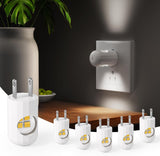 LuminAura Dusk-to-Dawn Night Light 6-Pack – Ready-to-Give Safety Gift for Elderly Parents and Aging Relatives