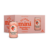 OLIPOP Minis Prebiotic Soda Pop – Mindful Sip for Home Wind-Down Routine, Gut-Healthy Cola Alternative