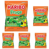 Haribo Gummi Candy Frogs – Easter Basket Filler for Kids, 5 oz Resealable Bag