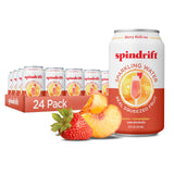 Spindrift Sparkling Water Ginger Lime Mule – Refined Non-Alcoholic Option for Luxury Hospitality, 24 Pack