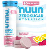 Nuun Zero Sugar Hydration Electrolyte Tablets – Self-Care Gift Set for Mom, Sugar-Free Daily Hydration in Flavor Variety