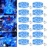 LuceAura Kids Bedroom Decor Lights – Battery Operated Twinkle Lights for Bunk Bed and Canopy, 7ft 20 LED Child Safe String Lights