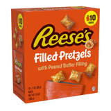 Reese's Peanut Butter Strawberry Pretzel Nuggets in Resealable Jar – Work-from-Home Snack for Home Office Desks and Break Rooms