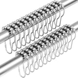 Amazer Shower Hooks Set – Farmhouse Bathroom Hardware Refresh, Bronze Finish 12 Pack