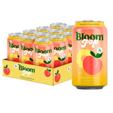 Bloom Pop Prebiotic Soda – Crowd-Pleasing Sparkling Beverage for Camping and Patio Dining, 12oz Variety Pack