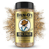 Dan-O’s SPG Tri-O Seasoning – Medium Bottle – Birthday Gift for Him Who Loves Steak, Burgers & Backyard BBQ