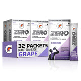 Gatorade Zero Sugar Drink Mix – Youth Sports Practice Hydration for Locker Room and Sideline, 4 Boxes of 8